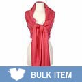 Pashmina and Silk Raspberry Shawl (Case of 6)