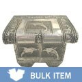 Set of 2 Dolphin & Elephant Embossed Jewelry Box (India)