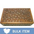 Rosewood Handcarved Box (Case of 3)
