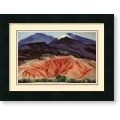 O'Keeffe Black Mesa Landscape Framed Art Print
