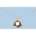 Handcrafted Sparkling White Opal Pendant (India)
