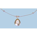 Handcrafted Silver White Opal Pendant (India)