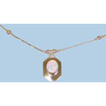 Handcrafted Luminous White Opal Pendant (India)