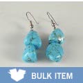 Turquoise earrings (Case of 2)