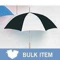 RainWorthy 48-inch Black & White Golf Umbrella (Pa