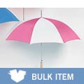 Pink/ White 60-inch Golf Umbrella (Case of 24)