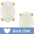 10k Yellow Gold Opal Earrings (Case of 3)