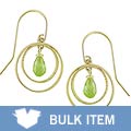 14k Yellow Gold and Peridot Earrings (Case of 3)