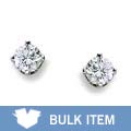 14k Gold 1/5ct TDW Diamond Stud Earrings (Case of 3)
