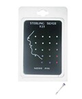 Assorted 925 Sterling Silver Nose Bones (Case of 20)