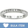 14k Gold Round 1/2ct Diamond Channel Eternity Ring (Case of 2)