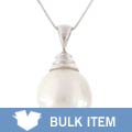 14k White Gold South Sea Pearl Pendant (Case of 3)