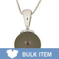 14k Cultured Black Tahitian 9-10mm Pearl Pendant (Case of 3)