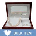 Cultured FW Pearl Necklace and Earrings Set (8-9 mm) (Case of 3)