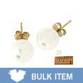Cultured Akoya Pearl Earrings (8.5-9 mm) (Case of 4)