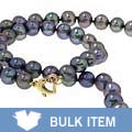 Freshwater Cultured Black Pearl Necklace (Case of 3)