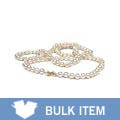 14k Akoya Cultured 36-inch Pearl Necklace(7-7.5 mm) (Case of 2)