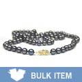 14k Akoya Cultured Black 6.5-7 mm Pearl Necklace (Case of 3)