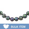 Cultured Freshwater Black Pearl Necklace (9-10 mm) (Case of 3)