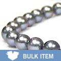 Cultured Freshwater Black Pearl Necklace (6.5-7 mm) (Case of 3)