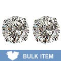 14k Gold 1ct TDW Diamond Solitaire Earrings (Case of 2)
