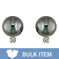14k Tahitian Pearl Diamond Earrings (Case of 3)