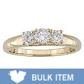 14k Yellow Gold 1/2ct TDW Diamond Ring (Case of 2)