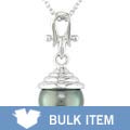 Sterling Silver Tahitian Cultured Pearl Pendant (Case of 6)