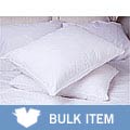 Deluxe King-size Natural Feather Pillow (Case of 8)