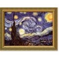 Van Gogh 'The Starry Night' Framed Canvas Art