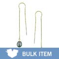 14k Gold Cultured FW Pearl Threader Earrings (Case of 6)