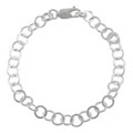 Sterling Silver Small Rolo Fashion Bracelet