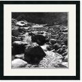 Ansel Adams Mountain Stream, 1965 Framed Art Print
