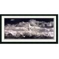 Ansel Adams 'Mount McKinley Range, Clouds, Denali National Park, Alaska, 1948' Framed Art Print