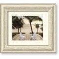 Diane Romanello Palm Beach Retreat Framed Art Print