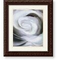 O'Keeffe 'Astraction White Rose' Framed Art Print