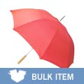 RainWorthy 48-inch Solid Red Golf Umbrella (Pack o
