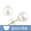 14k Yellow Gold Akoya Pearl Earrings (Case of 12)