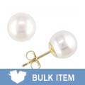 14k Yellow Gold 8-8.5mm Akoya Pearl Earrings (Case of 3)