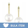 14k Yellow Gold Akoya Pearl Earrings (Case of 3)