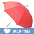 RainWorthy 60-inch Solid Red Golf Umbrella (Pack o