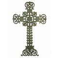 Large Iron Cross Wall Hanging