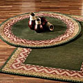 Hand-tufted Wilshire Wool Rug (5'6 Round)