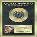 Johnny Cash - Gold Award At Folsom Prison