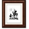 Pablo Picasso Don Quixote Framed Art Print