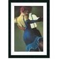 Bill Brauer Harvest Moon Framed Art Print