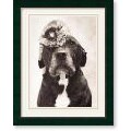 Rachael Hale Loki's Kitten Framed Art Print