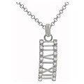 Sterling Silver Roman Numeral Necklace
