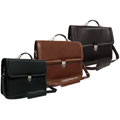 APC Savvy Leather Executive Briefcase