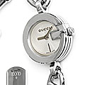 Gucci Women's Stainless Steel Silver Dial Watch
